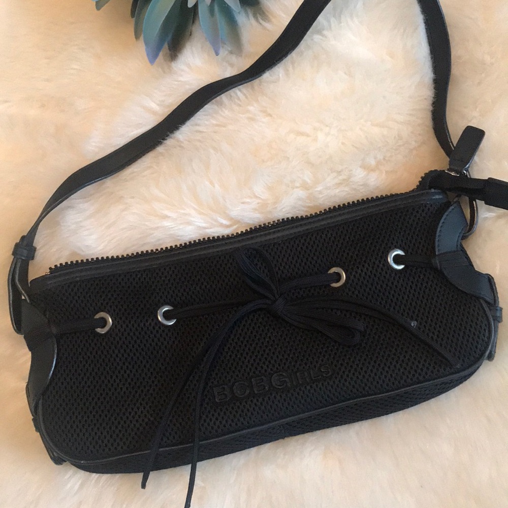 BCBG Girls Mesh Nylon Purse